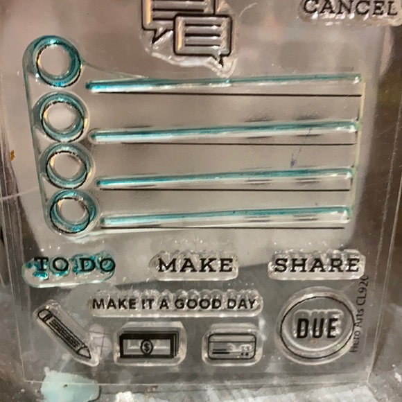 2 CTMH CLEAR STAMP SETS - Picture 7 of 8